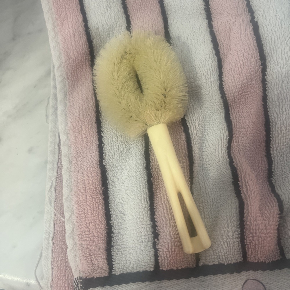 VTG Stanley Quality Plus 6" Complexion Brush w Original Box Washed And‎ Clean